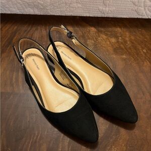 Mossimo Supply Co. Black Slingback Heels